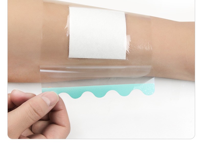 振德透明敷料一次性医用无菌伤口防水敷贴术后洗澡贴大号创口贴10cm15