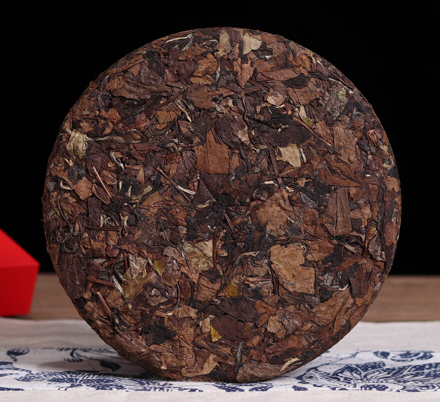 馥熙润福鼎白茶茶叶2013年典藏寿眉福建磻溪老白茶饼350g礼盒装中秋