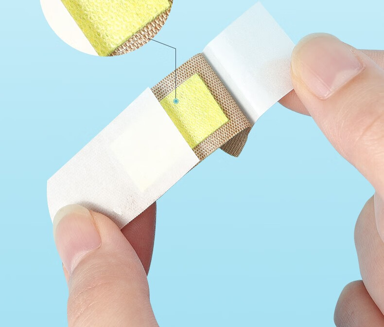 袋鼠医生创可贴防水透气可爱止血贴家用儿童卡通图案医用创口贴弹力