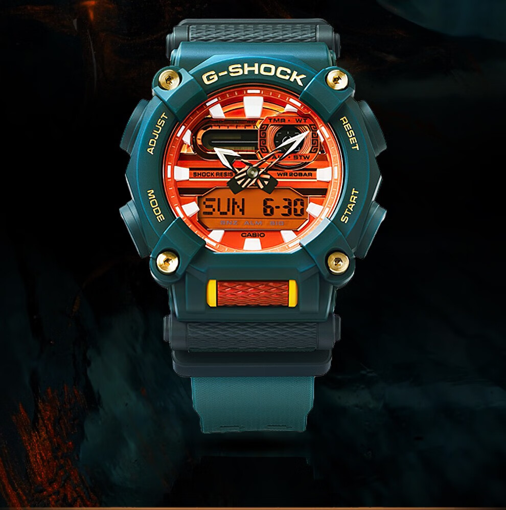 卡西欧(casio) g-shock系列运动时尚潮流中华龙国潮新势力同款防水大