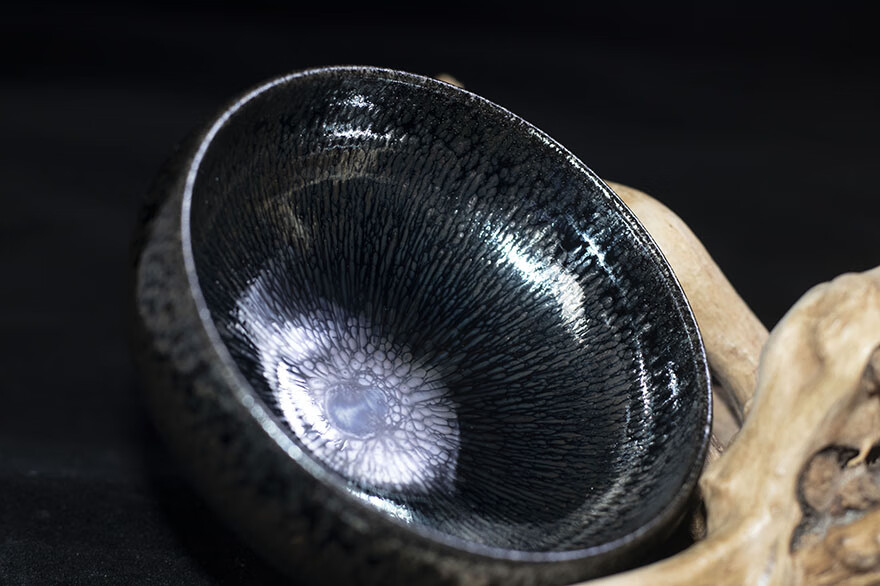 【黑毫盏】叶婷 建阳建盏主人杯礼盒装 口径8.5cm高4.