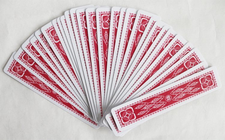 扑克牌四川南通长牌 家用纸麻将牌宾王便携纸牌整箱100副 系列一头