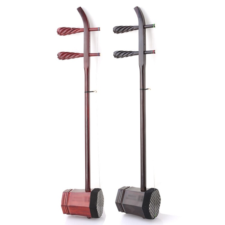 曲漾 黑檀木京二胡西皮e调二黄d大二黄c调紫檀皮黄两用京剧伴奏 专业