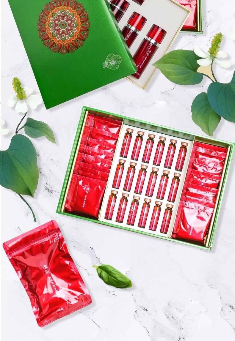 淮树套装系列美容院装淮树专柜能量二宝套盒菩提面膜套盒冻干粉面膜