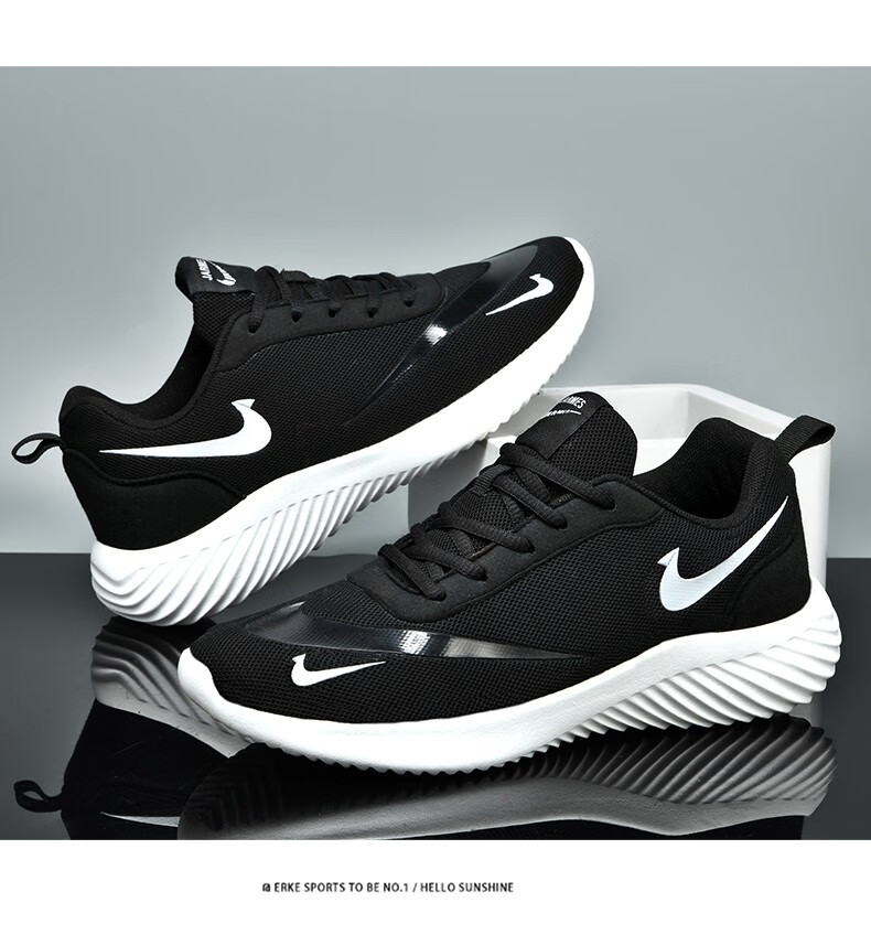 鞋男伦敦6代小跑run秋季鞋小白鞋子男潮鞋跑步鞋白色38