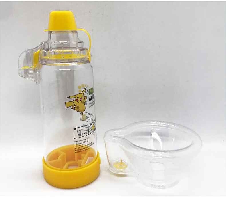 吉跃儿童雾化吸入储雾罐口鼻气雾剂给药器喷雾哮喘筒吸舒气雾罐面罩储