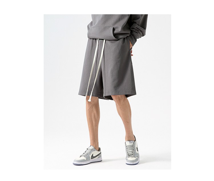 淳佑短裤男美式潮牌裤子男fog高街夏季宽松大码篮球运动五分裤男士