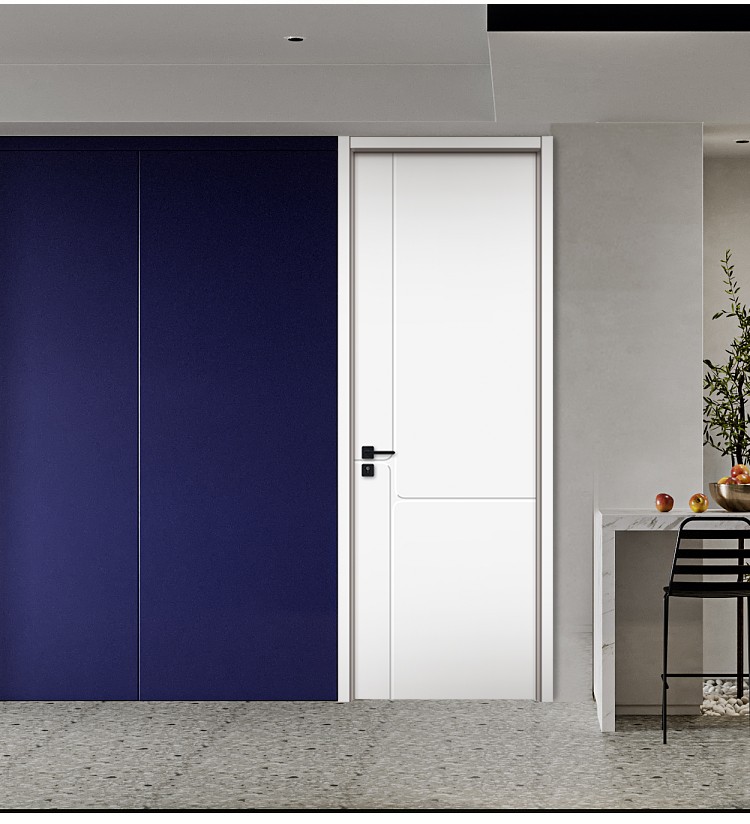 塞纳春天木门卧室门定制房门室内门木质复合烤漆门测量定金