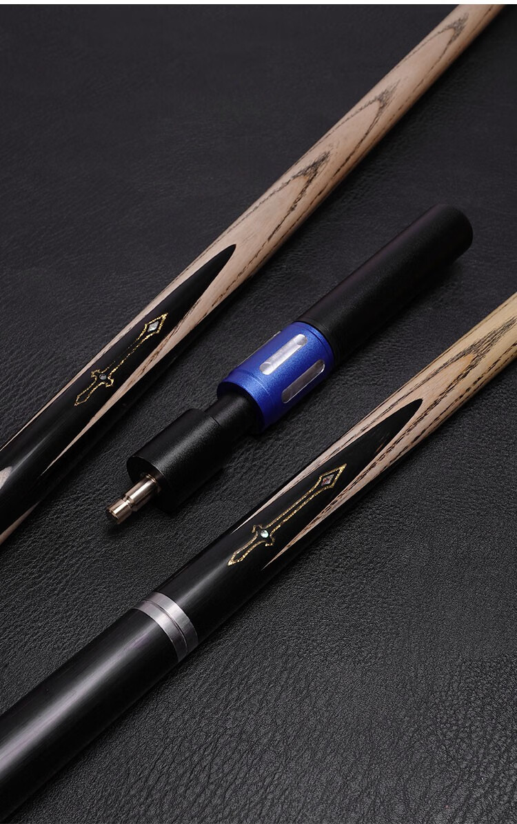 lp官方球杆战魂系列台球杆小头通杆斯诺克球杆16彩中头杆八球中式黑八