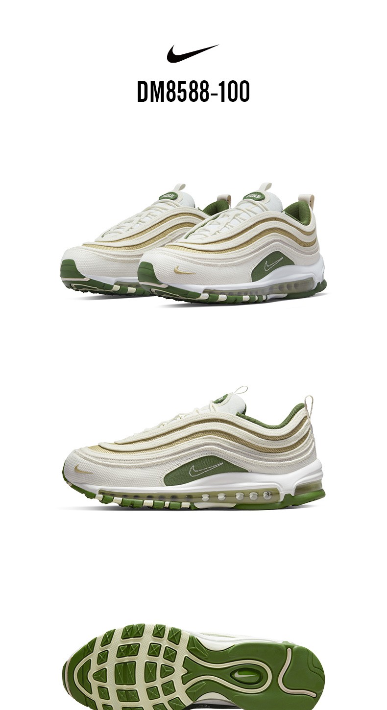 nike耐克男鞋2022夏季新款air max 97子弹头运休闲全掌气垫鞋减震跑步