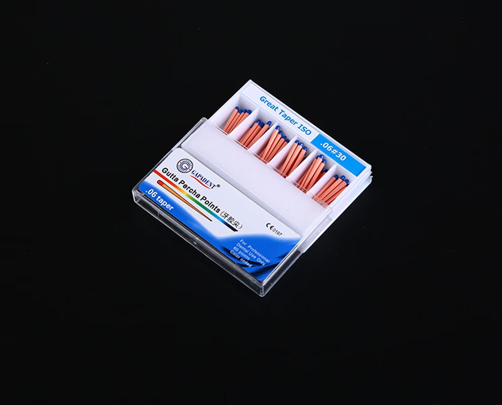 祝浩康 牙科材料 天津加发小 大锥度牙胶尖 02锥度 04锥度 06锥度牙胶