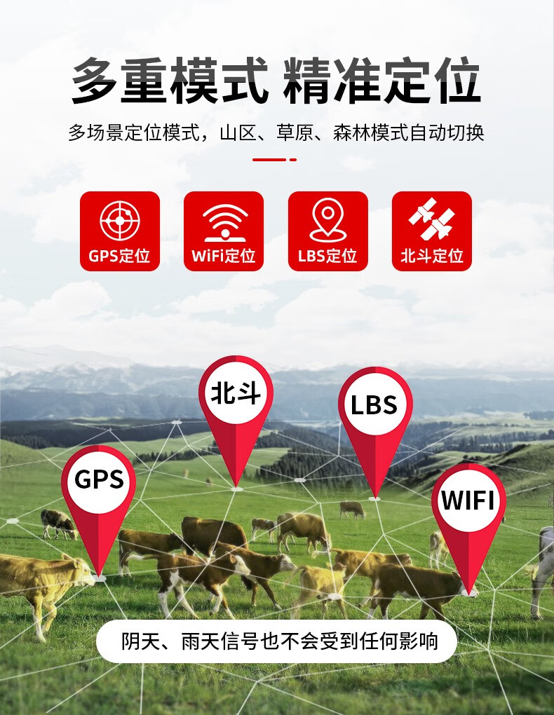 速尔特牛羊定位器放牛用山区防水防丢失放牧gps防盗追踪器骆驼马定位