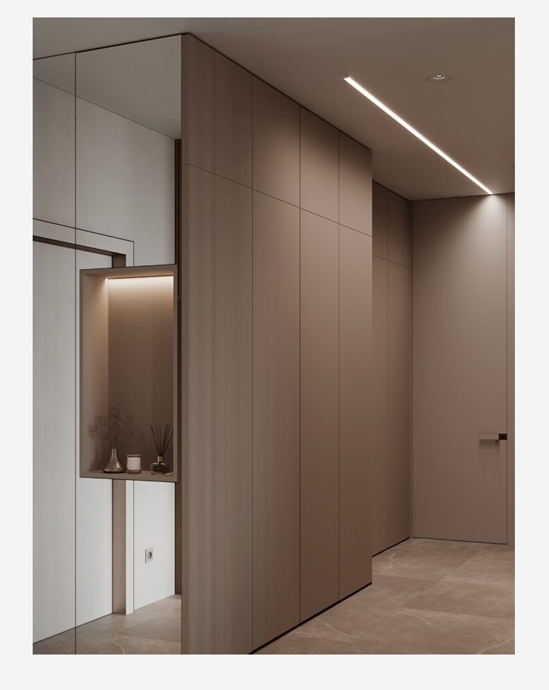 新魅光 线条灯嵌入式过道客厅卧室线性灯无边框洗墙led灯条 fgxt-05