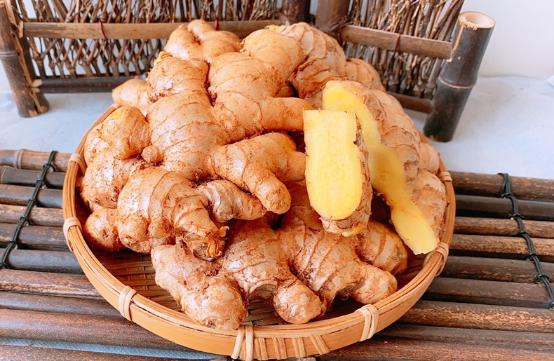 云南文山小黄姜 新鲜生姜现挖沙姜小黄姜老姜土姜 月子姜 2斤