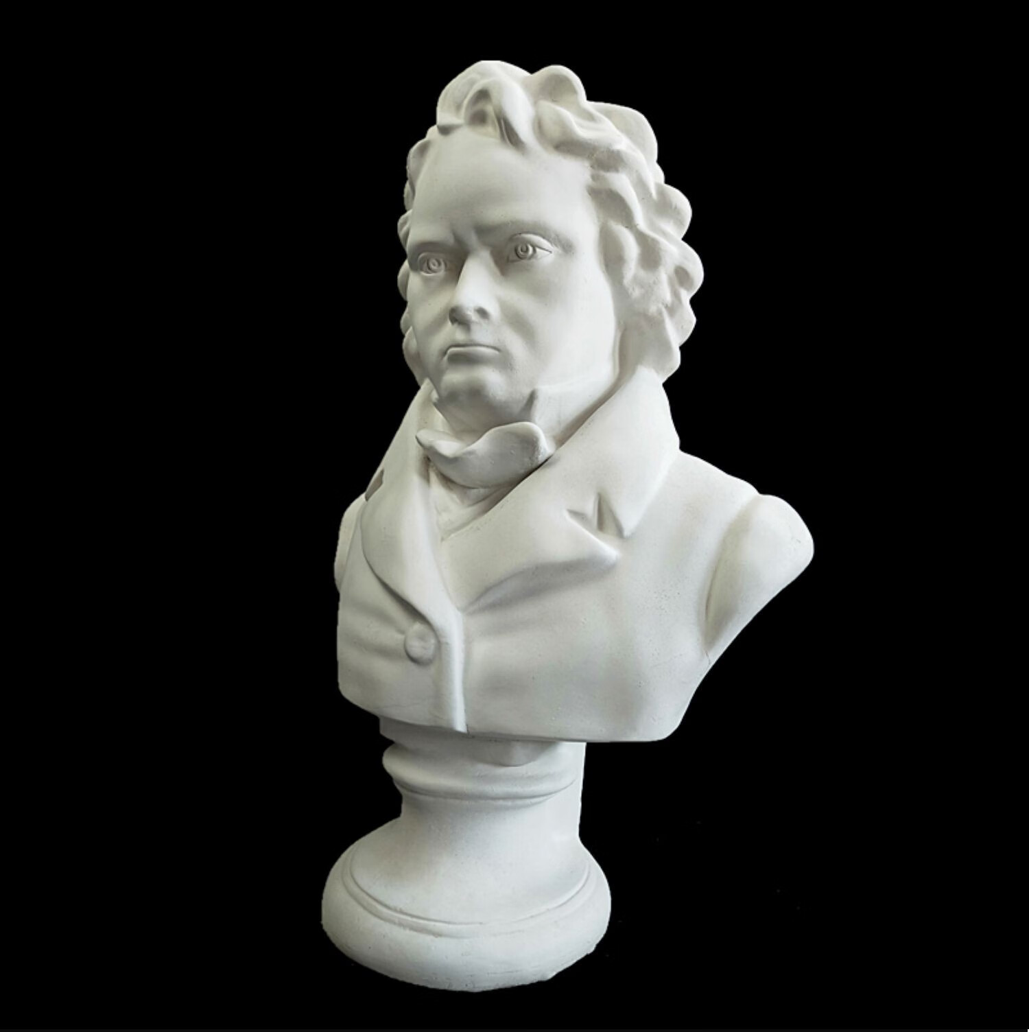 贝多芬石膏像雕像雕塑装饰摆件画室素描石膏头像模型美术教具摄影道具