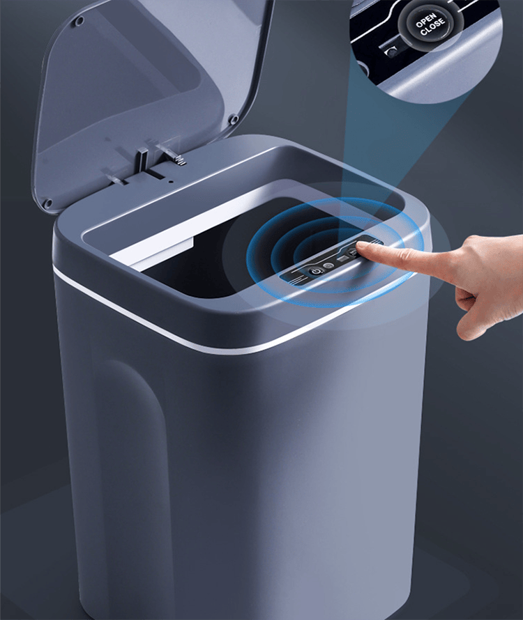 智能垃圾桶带盖全自动感应垃圾筒客厅电动垃圾桶大容量卧室厨房卫生间