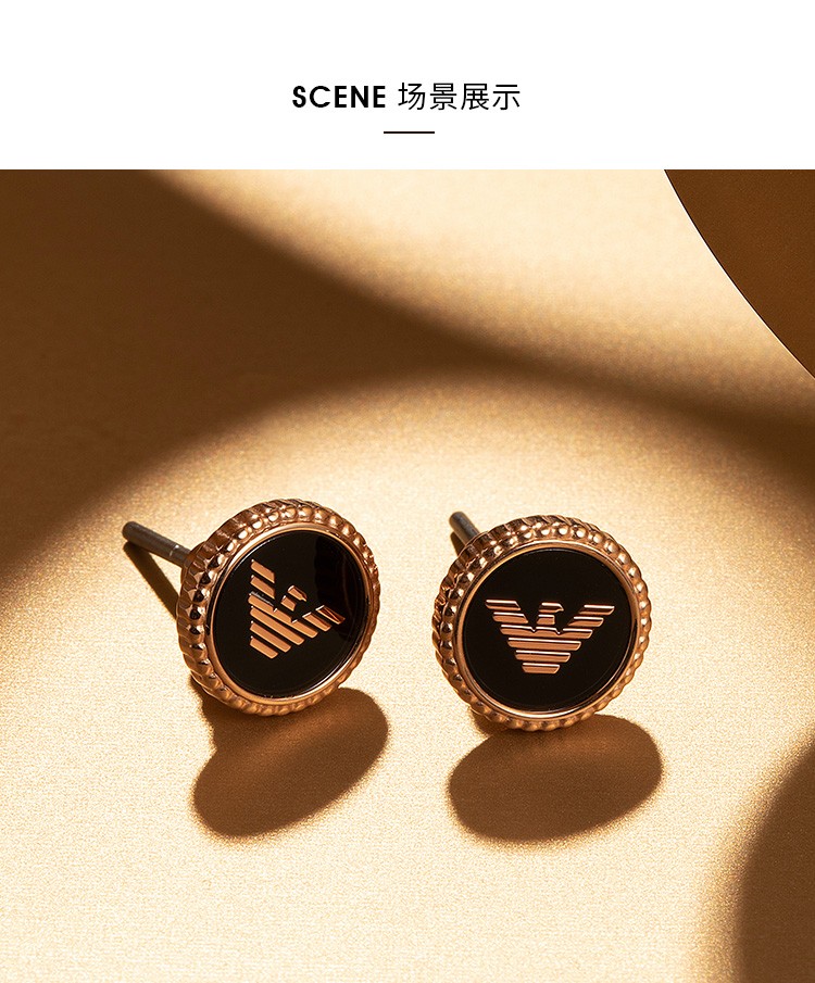 armani阿玛尼耳钉女士耳环奢侈品时尚首饰耳坠送女友送老婆生日节日