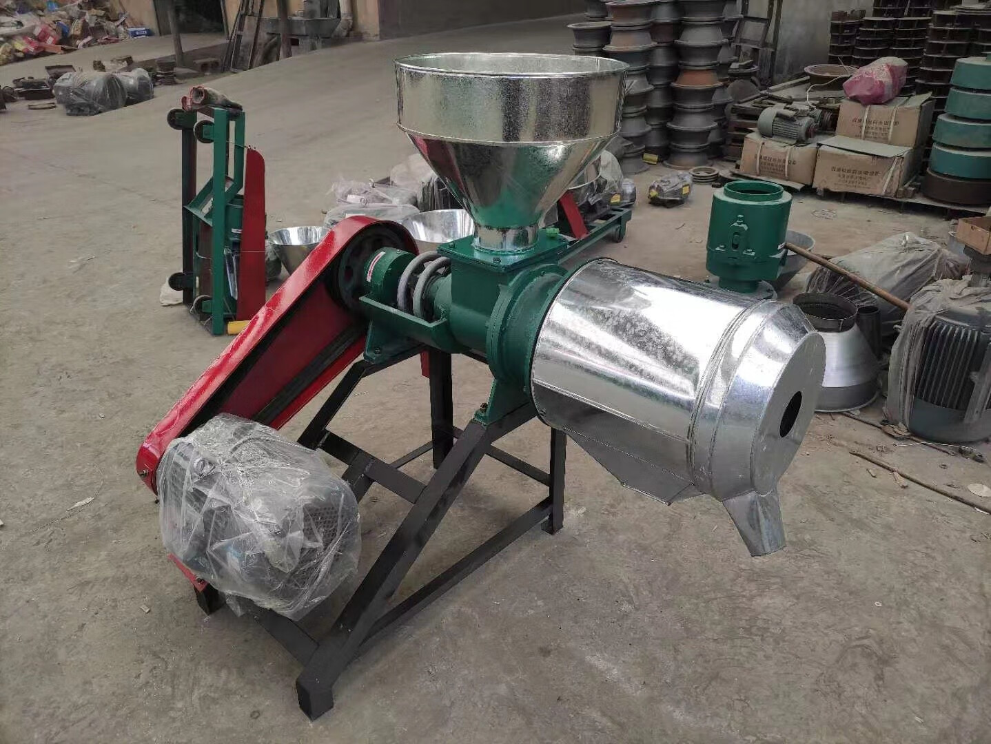 忠驰 面粉机小麦黄豆绿豆玉米磨面机278型180型家用