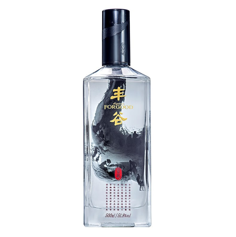 丰谷官方授权丰谷酒业浓香型高度白酒丰谷酒王十二12酒52度478ml6整箱