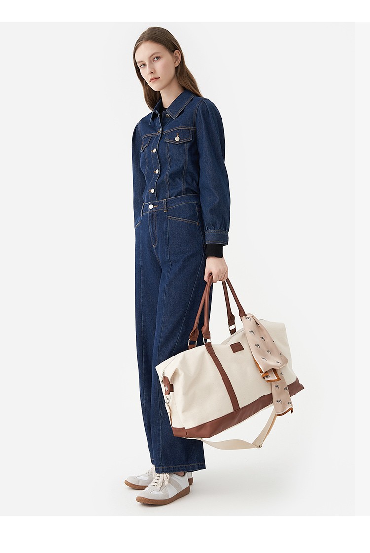 北欧时刻新款短款牛仔外套女身色牛仔衣服休闲夹克牛仔蓝xs