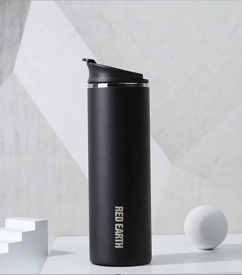 红地球redearthsip翻盖保温咖啡杯316不锈钢内胆双层真空保温杯男女