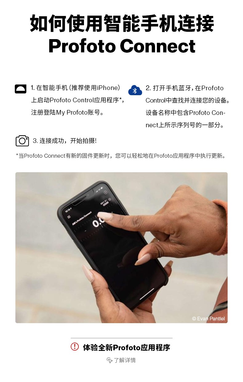 profoto保富图connect引闪器connect引闪器适用于富士相机