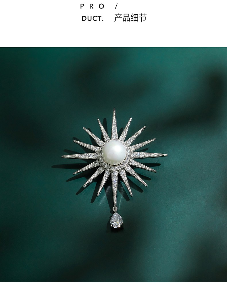 jay2022年新款潮西装胸花轻奢气质胸针女设计感小众衣服别针配饰送