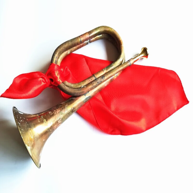 曲漾仿古冲锋号仿古军号冲锋号小号吹响集结号冲锋号复古风做旧军号做