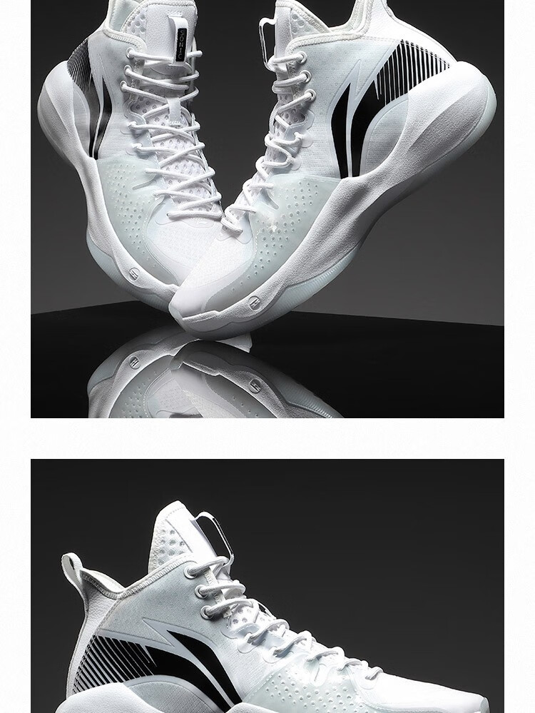 李宁篮球鞋男音速combathi新款实战减震耐磨男士鞋子运动鞋abar0593