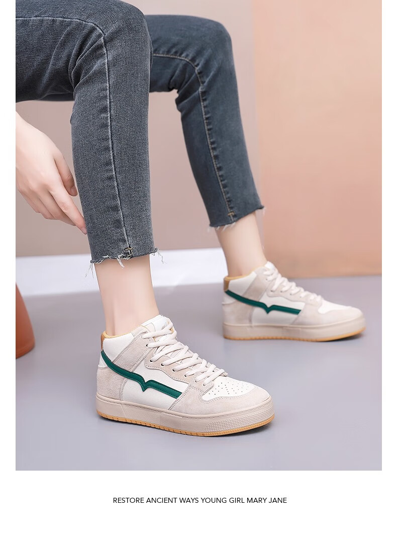 商场同款polosport休闲鞋女平底舒适透气百搭女鞋韩版港风原宿网红