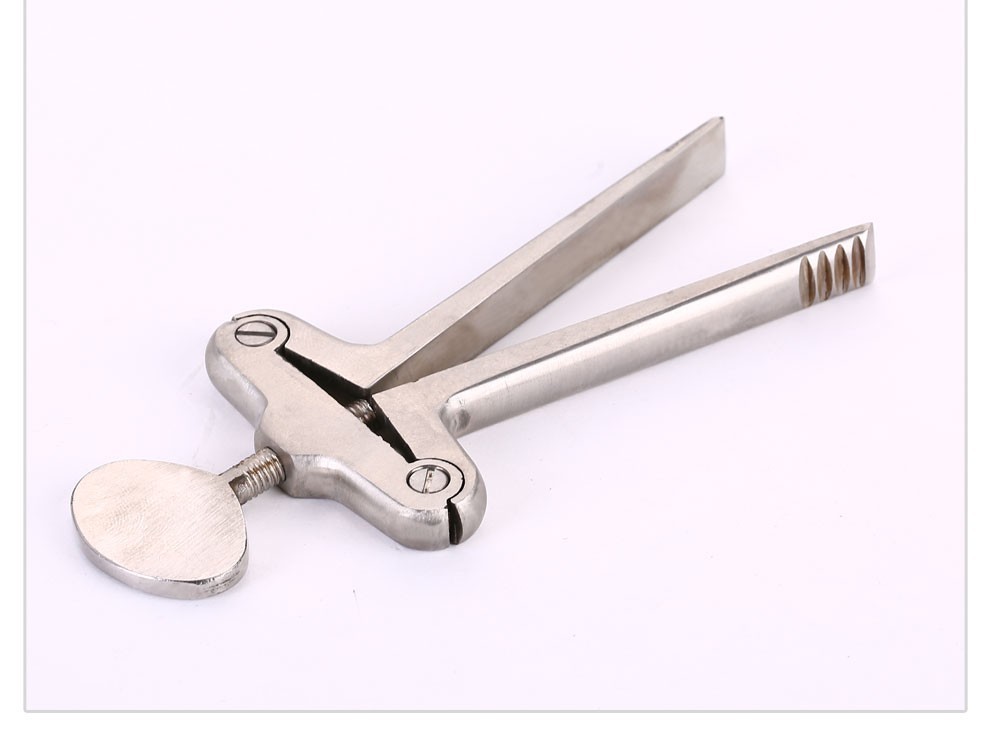 锦鹿医用不锈钢开口器13cm启口腔器械牙科口腔耗材材料丁字开口器