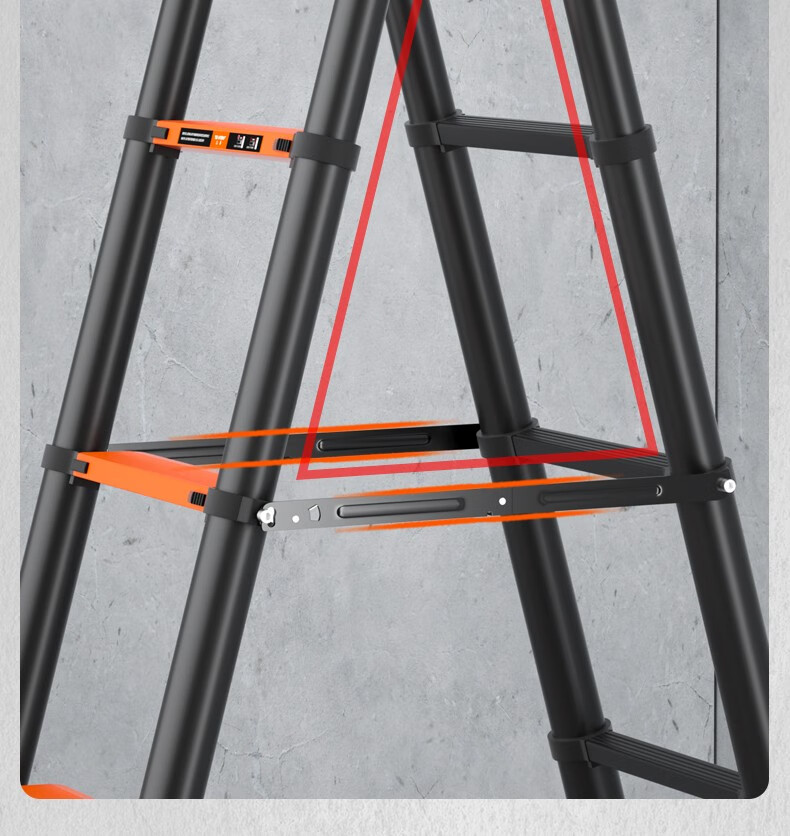 巴芬德国品牌伸缩梯多功能梯子家用梯人字梯加厚铝合金工程梯便携升降