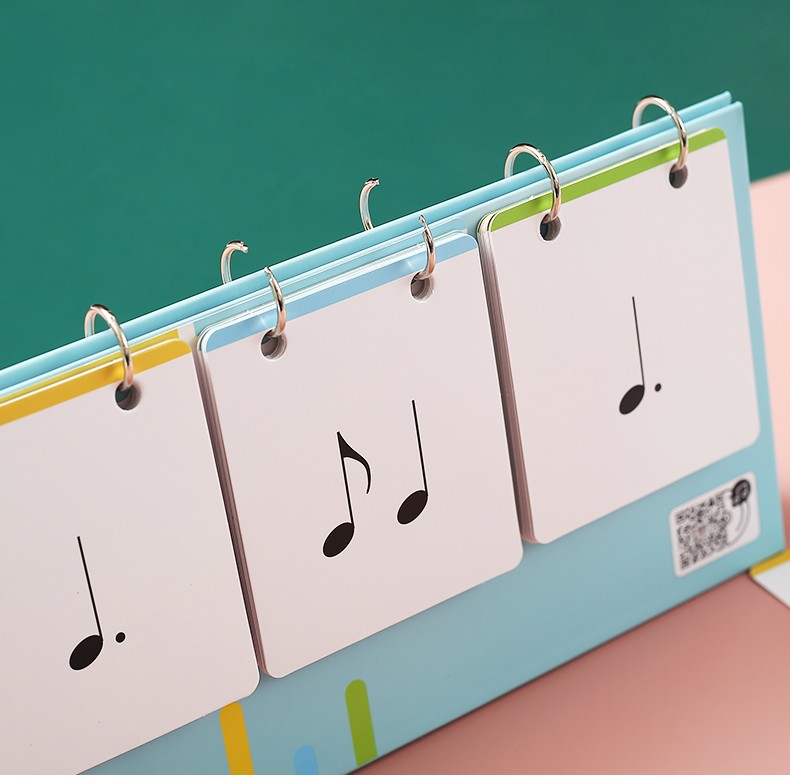 yooba 超级视奏卡钢琴音乐节奏卡音符卡片五线谱识谱认谱神器乐理