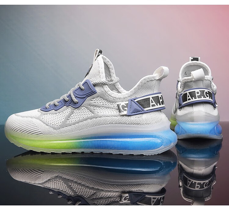 【当季新品 超轻透气】【闪电发货 品牌直邮】兰研男士户外运动透气鞋