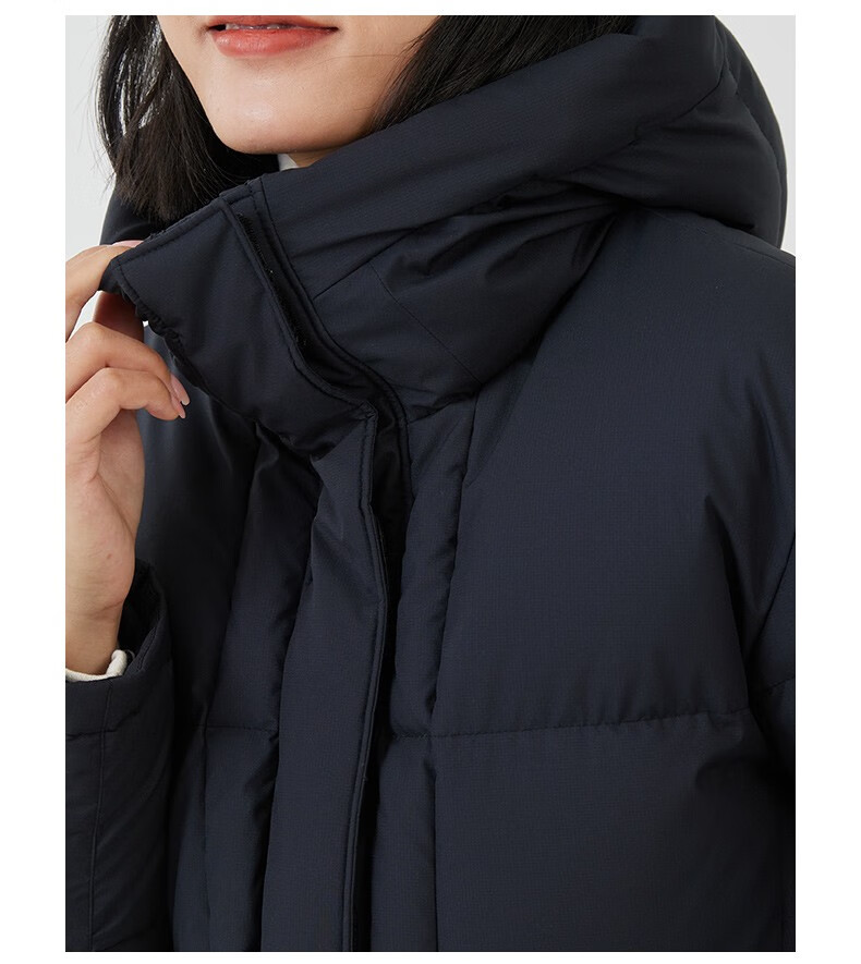 lafuma乐飞叶户外gore-tex防风保暖宽松800蓬鹅绒羽绒服女休闲防寒衣