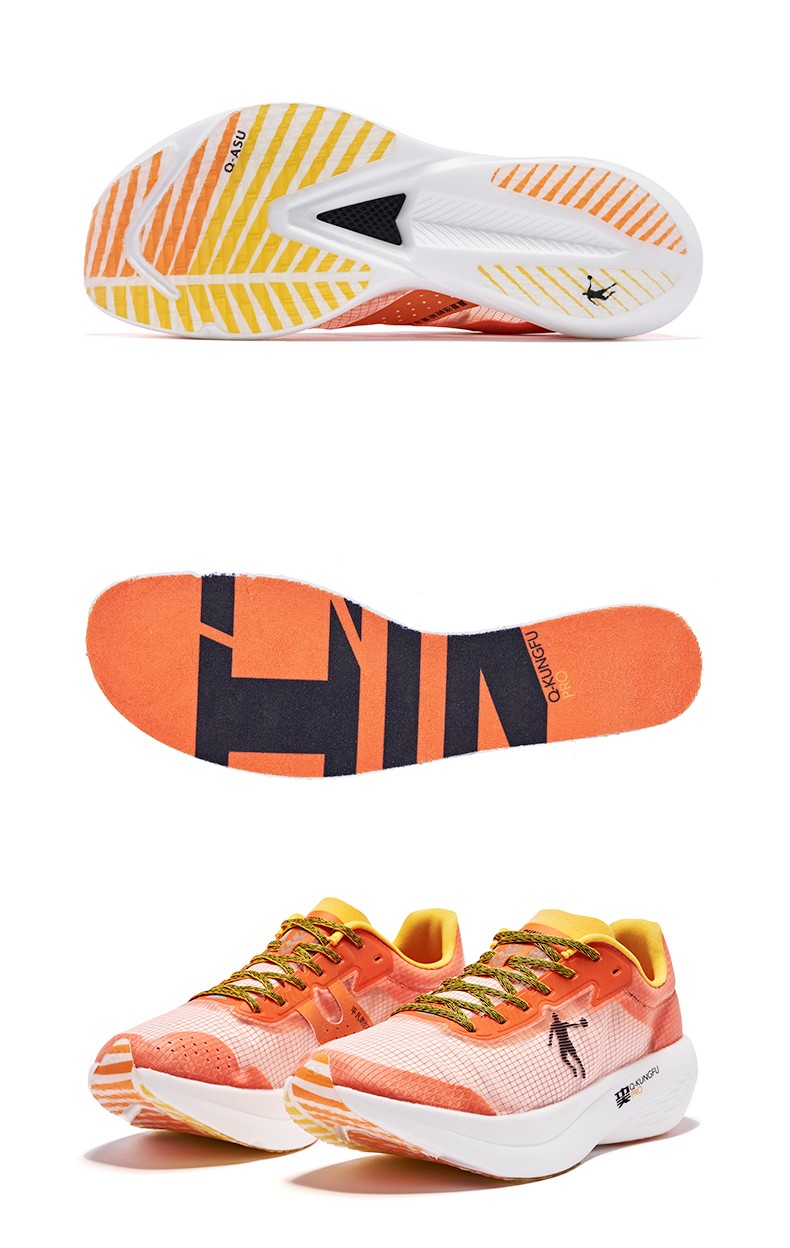 乔丹飞影pb运动鞋碳板跑步鞋2022夏季新款透气减震马拉松跑鞋女冰川蓝