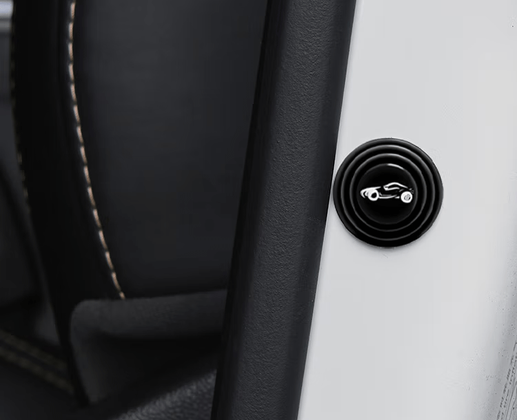 海饰 汽车车门减震垫片隔音防震缓冲胶垫贴片车载加厚防震垫关车门