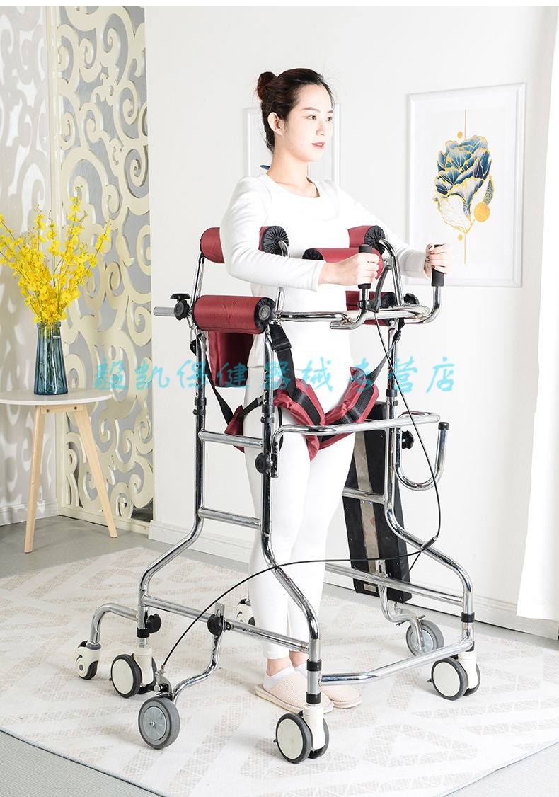 偏瘫康复训练器材成人学步车老人脑梗中风下肢训练助行器多功能老年人