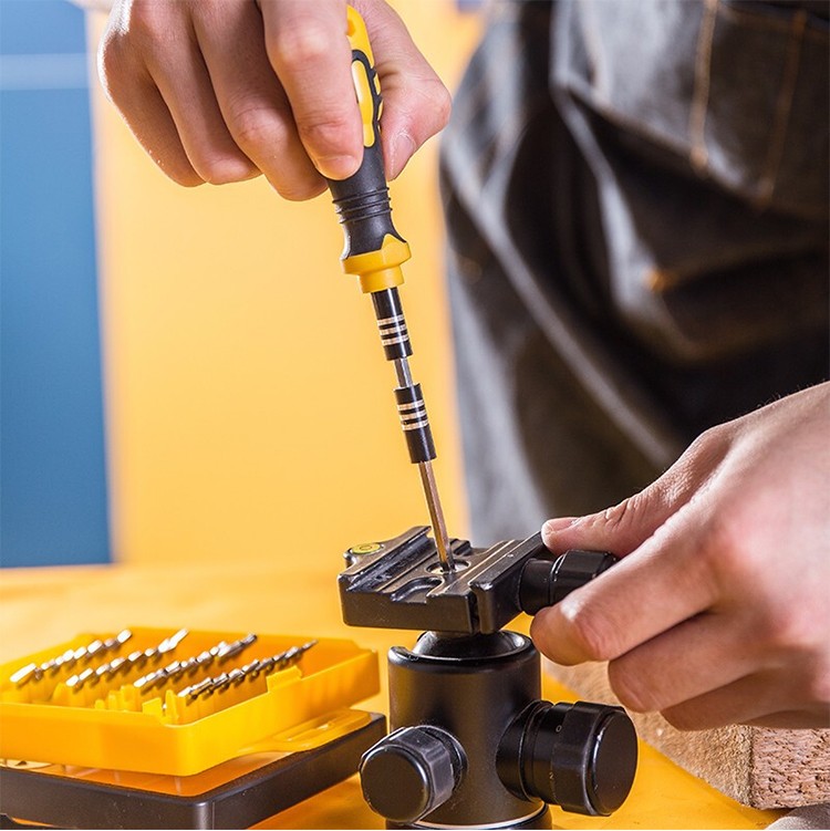 精密维修电子螺丝批组套33件手机维修拆机螺丝刀十字一字起子工具套组