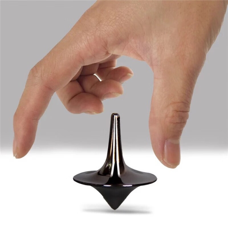 桫椤 无阻力小旋风指尖陀螺指陀螺图腾减压指间螺旋玩具解压神器 盗梦