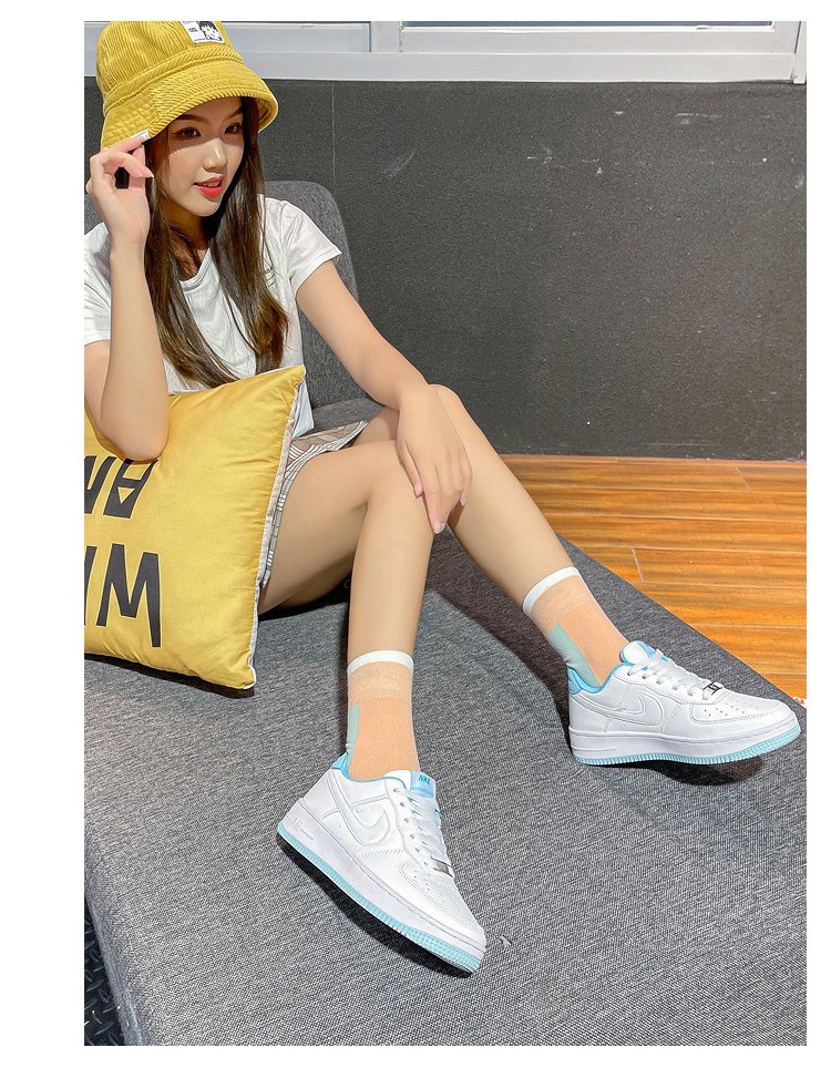 guanjuniken官方旗舰休闲女鞋莆田鞋空军一号女低帮板鞋女运动鞋耐磨