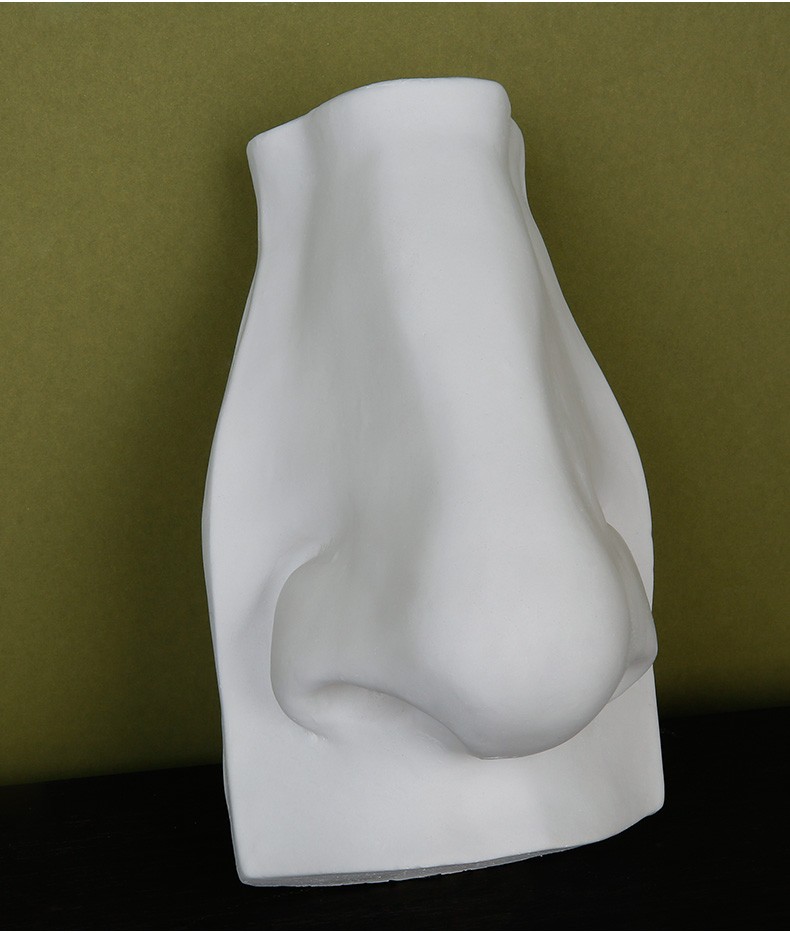 五官石膏像一套四个实面切面大卫五官眼耳鼻嘴石膏教具美术石膏像唐帆