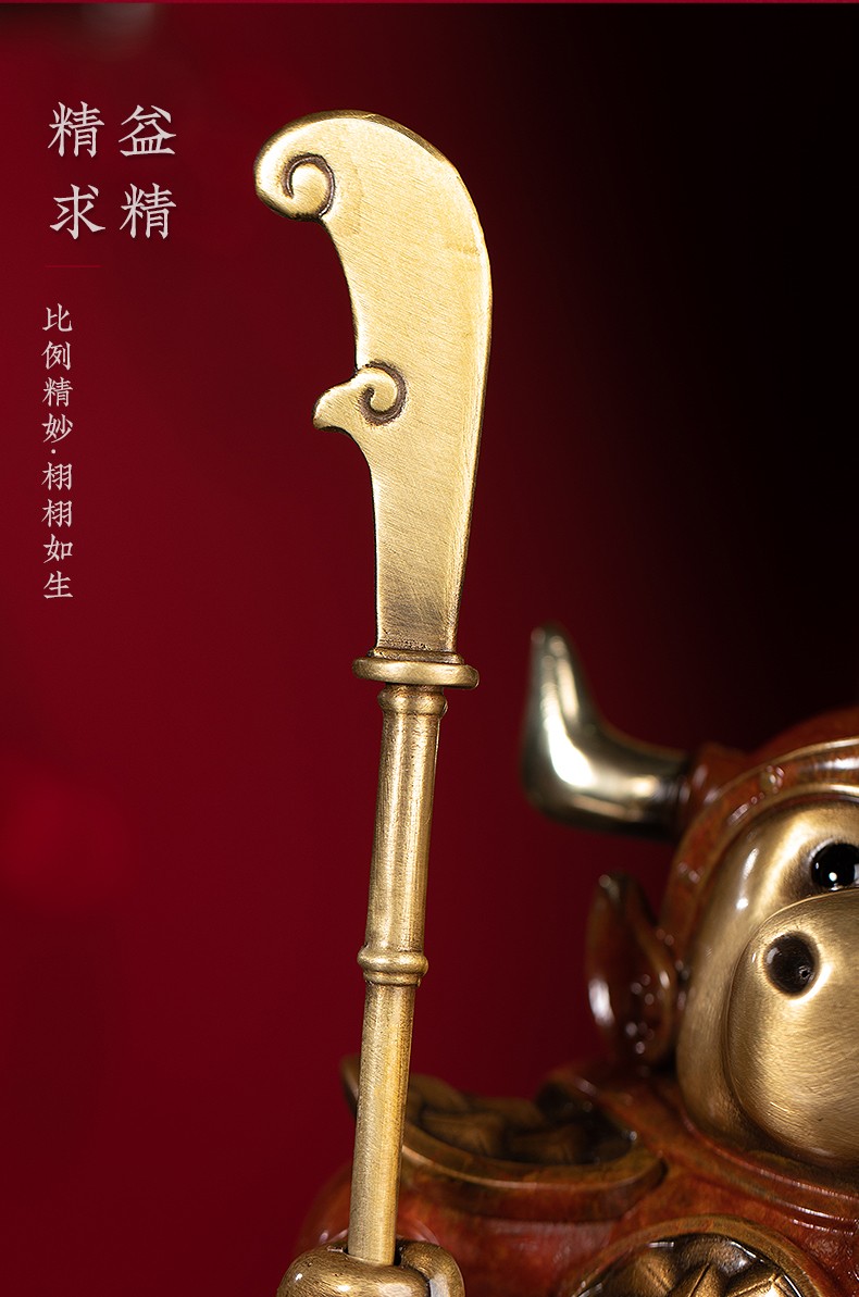限量!】朱炳仁铜牛二爷,手慢无! 牛二爷【图片 价格 品牌 报价】-京东