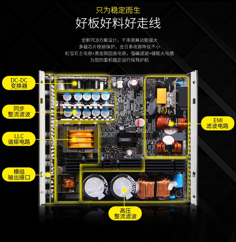长城greatwall巨龙gweps2000bl额定2000w全模组服务器电源巨龙gweps