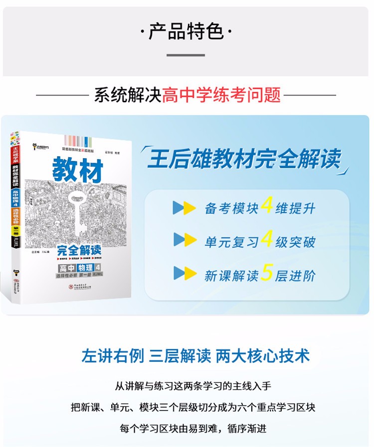 2022新高考王后雄学案教材完全解读高中物理选择性必修一人教版新教材