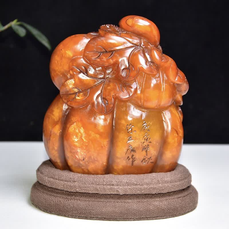 wj132珍藏精品 寿山石灯光冻田黄石【包罗万象】摆件【图片 价格 品牌