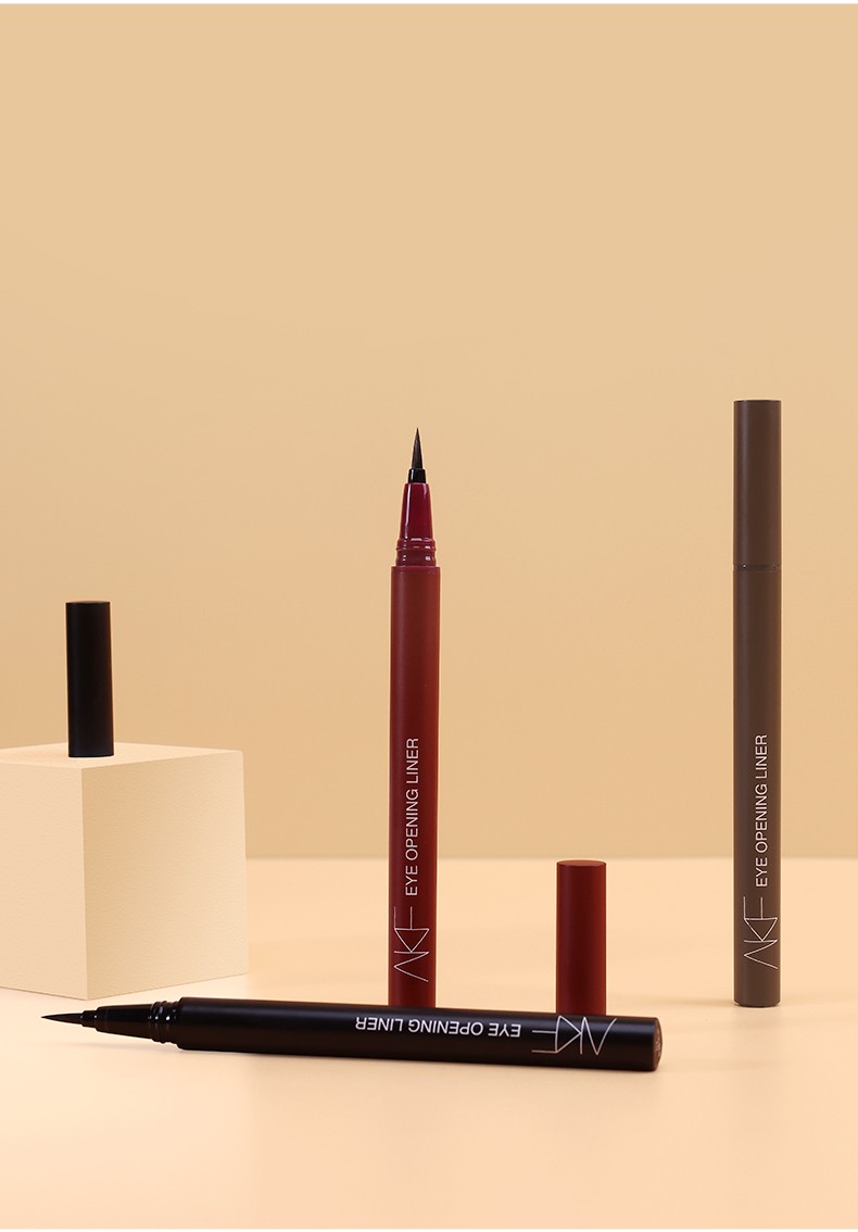 akf眼线笔眼线液笔防水不晕染眼线胶笔眼线膏眼线笔铅笔棕色彩色06