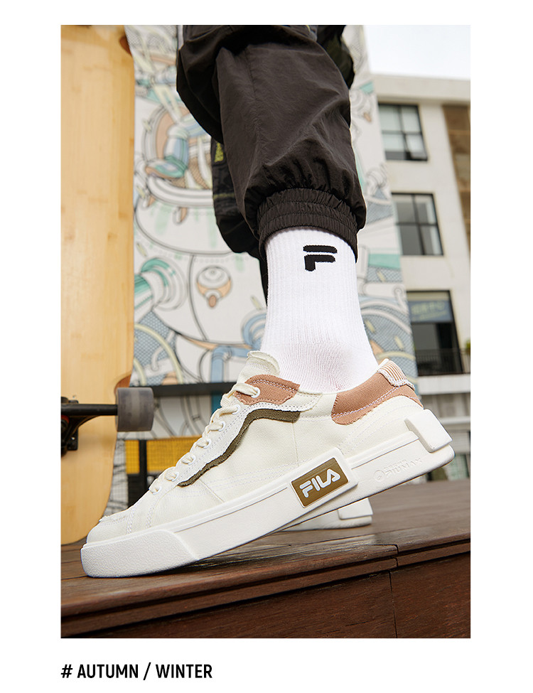 filafusion斐乐潮牌男鞋潮流帆布鞋2022夏季新款板鞋低帮运动鞋港古