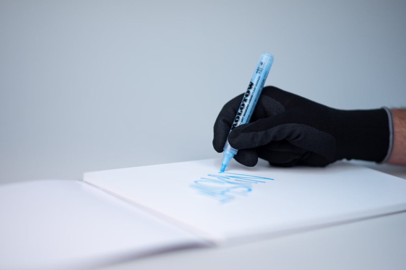 molotow留白液马克笔水彩留白笔2mm4mm高光遮挡液漫画手绘插画专用