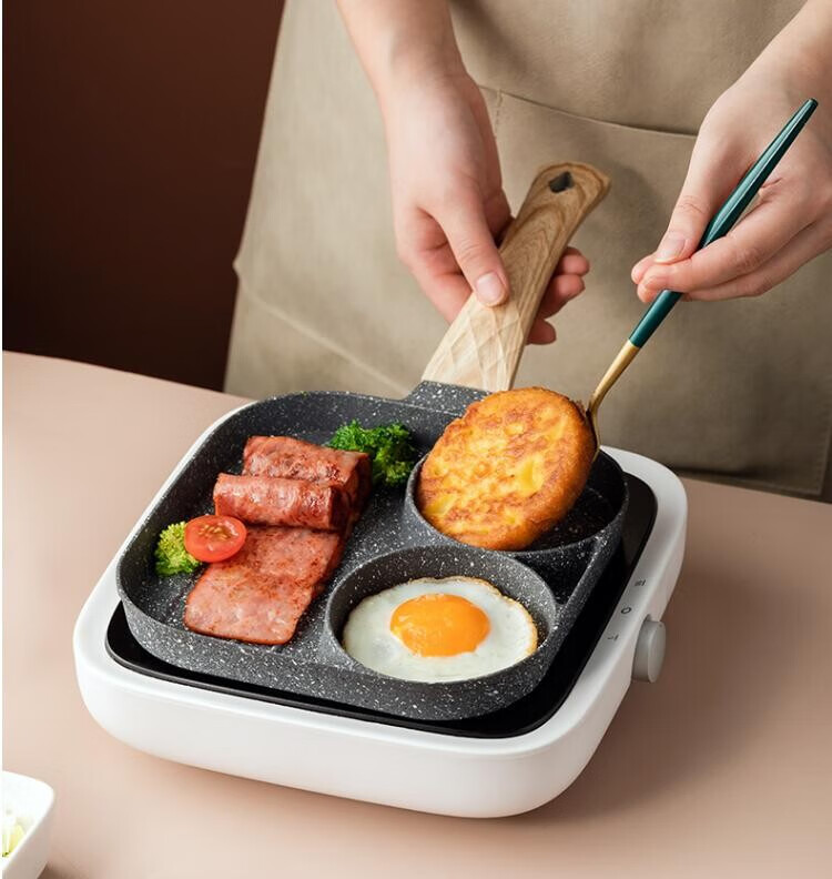 子女居 煎蛋神器煎饺蛋饺专用锅蛋卷不粘锅电磁炉家用平底锅煎鸡蛋 a